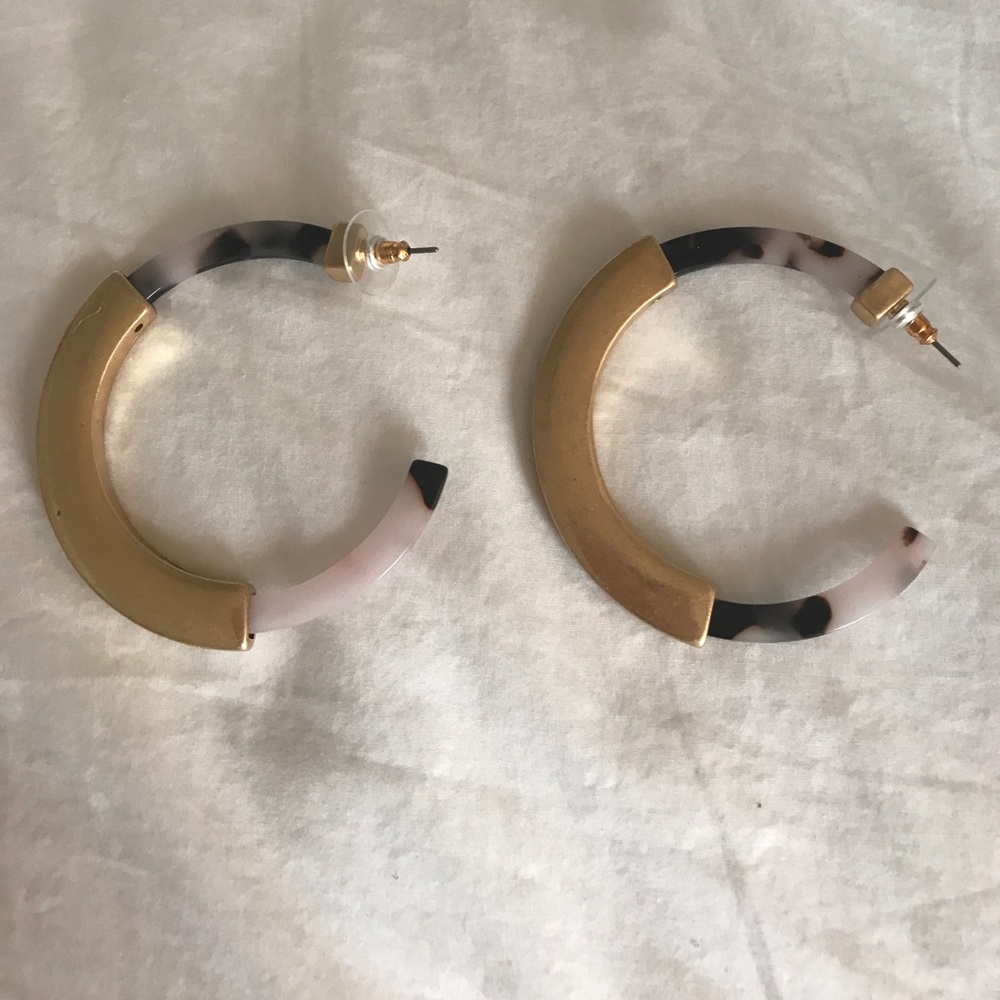 Tortoise earrings